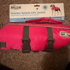 Outward Hound Granby Splash Dog Life Jacket, High-Buoyancy pet Life Vest small